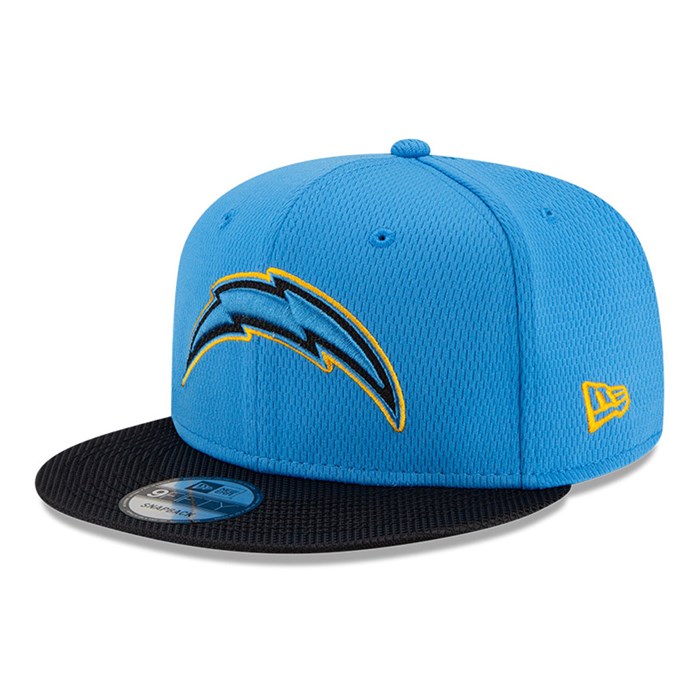 LA Chargers NFL Sideline Road Youth 9FIFTY Lippis Sininen - New Era Lippikset Outlet FI-209514